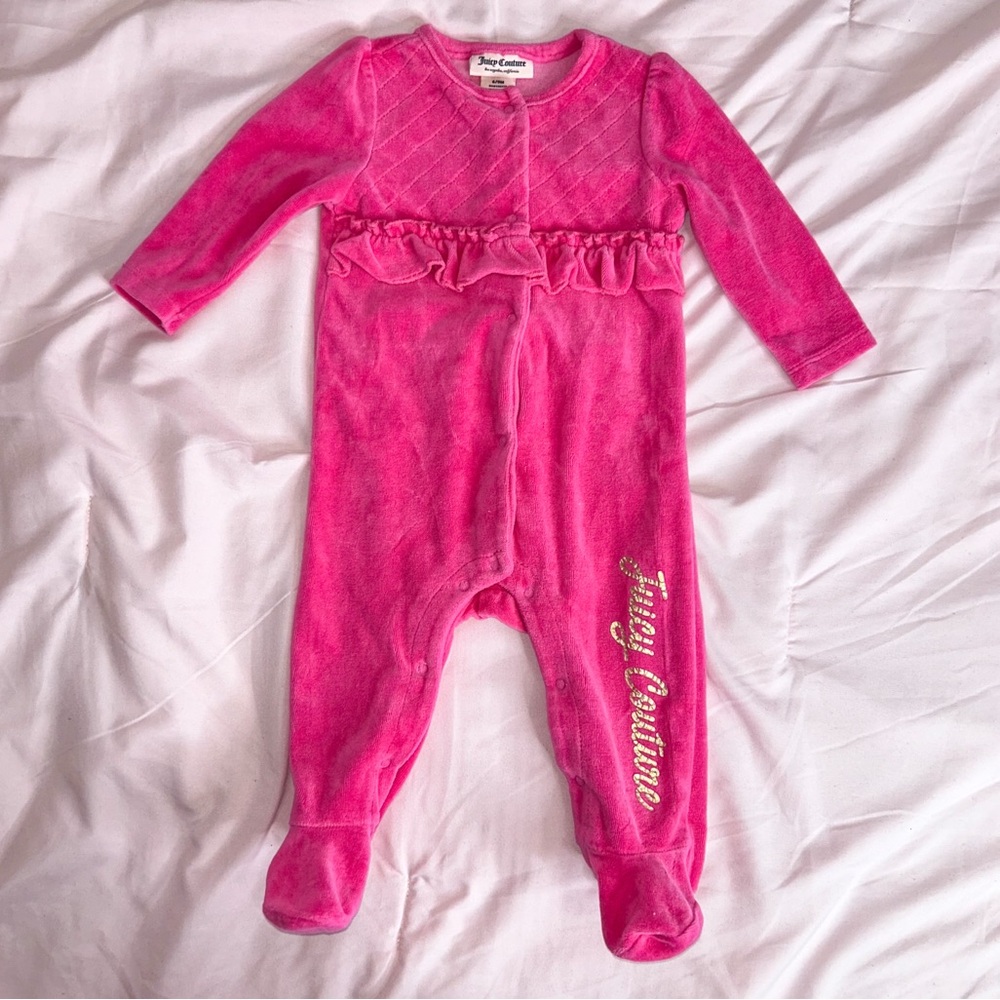 Juicy Couture Kids One Piece Pink.
